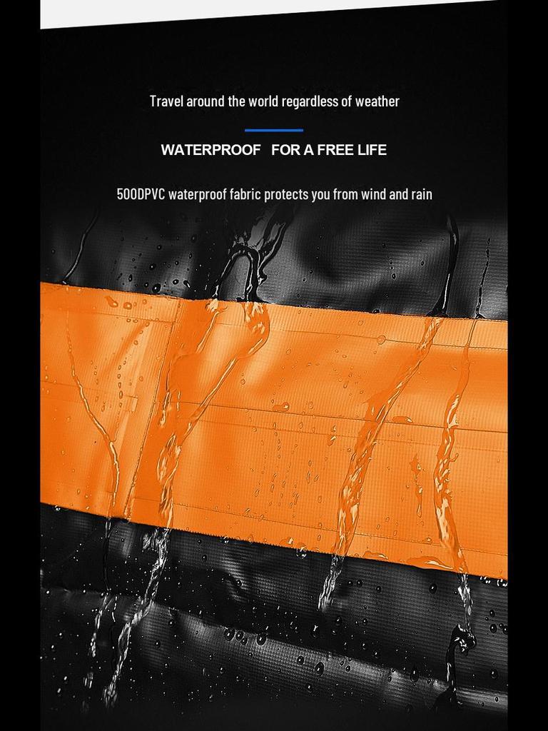 Waterproof Car Roof Storage Bag - Large Capacity Universal Fit for SUVs