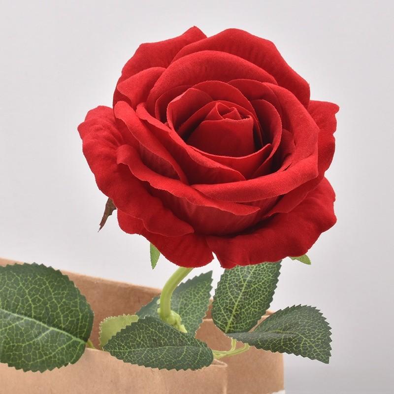 Elegant Rose Faux Flower Waterfall With Silk Roses For Gift Table Decor And Special Occasions
