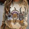 Vintage Women's Sweatshirt Animal Hoodies Fashion 3D Kitten Print Long Sleeve Girl Cute Casual Y2k O-Neck Pullover Woman Clothes