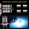 2pcs h11 led rgb 5050 chips h1 led rgb h3 led rgb h7 led car bulb flashing h8 Led fog light 9005 hb3 led hb4 9006 car fog lamp