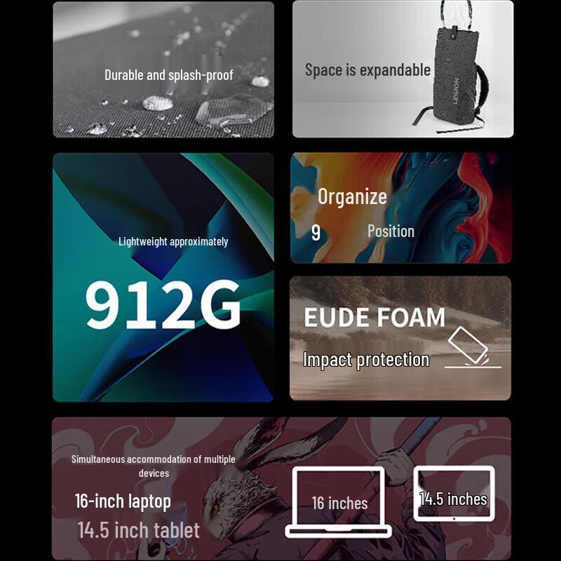 Игровой рюкзак для ноутбука Lenovo Legion C3