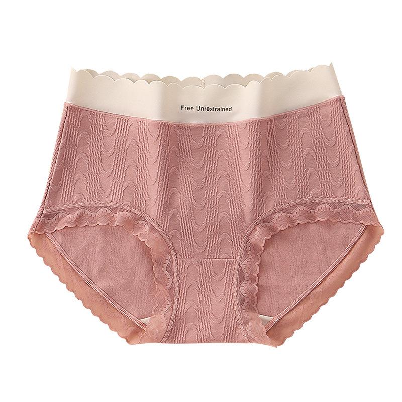 Women's Underwear Cotton High Quality Girls Briefs 5A Antibacterial Crotch Breathable Mid-high Waist Cotton Panties