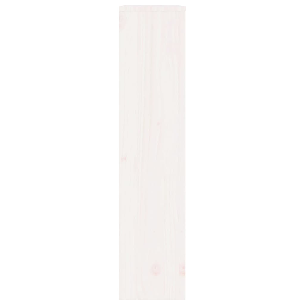 White Radiator Cover 79.5 x 19 x 84 cm Solid Pine Wood