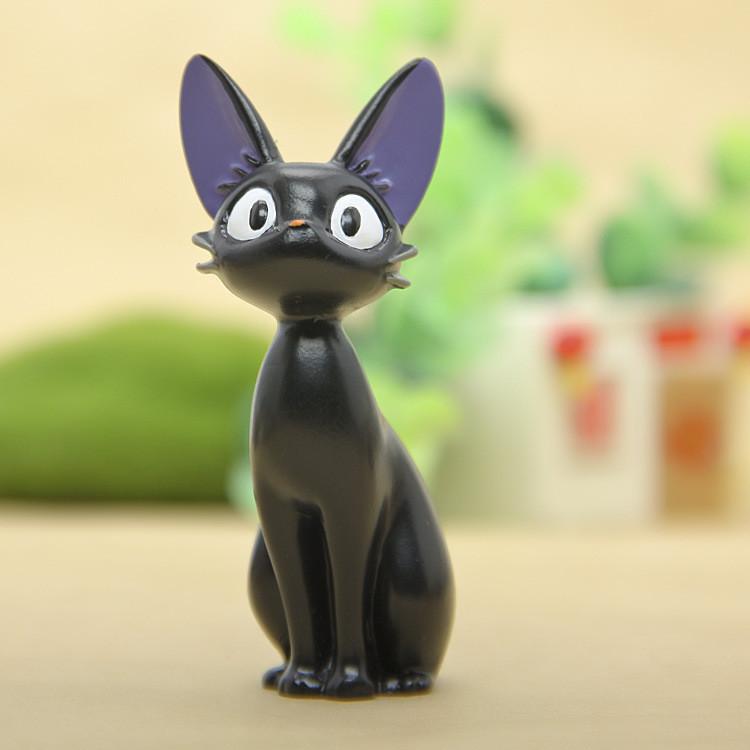 Resin Black Cat Mini Ornament With Handcrafted Style For Friendship And Gifts