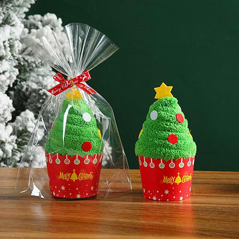 1 шт. украшения, вышитые рождественский ужин, снеговик, торт, форма, декор для полотенец, детский дом