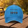 pc  Vintage Limited Edition Printed Baseball Cap Unisex Fashion Duckbill Hat Suitable for Outdoor Sports Fitness Travel A