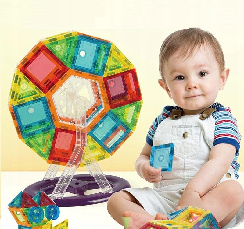 [PACZB] Magnetic blocks 106 pcs MAGNETIC construction X31
