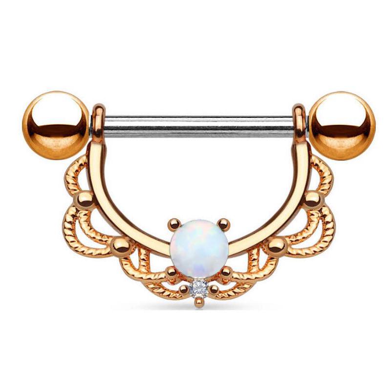 2 шт., кольцо для сосков со штангой, кольца для пирсинга, креативные украшения для тела в стиле панк, кольца с цирконом в форме сердца для женщин