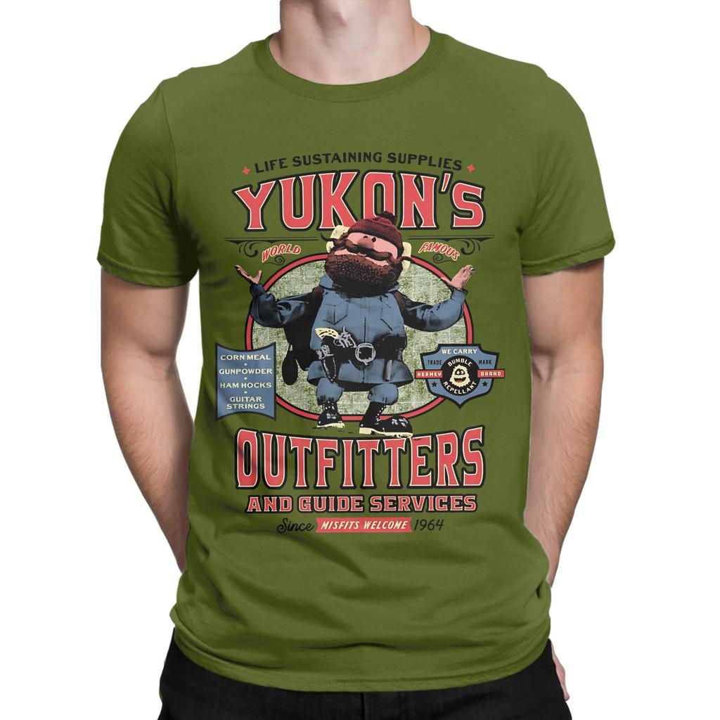 Yukons Outfitters And Guide Services Classic Novelty Graphic 100 Cotton Tshirt Bumbles Bounce Tops Tees For Unisex