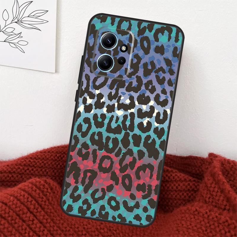 Leopard Skin Case For Xiaomi Redmi Note 14 13 10 11 12 15 Pro Plus Cover For Redmi 15 14C 12C 10C 13C 15C