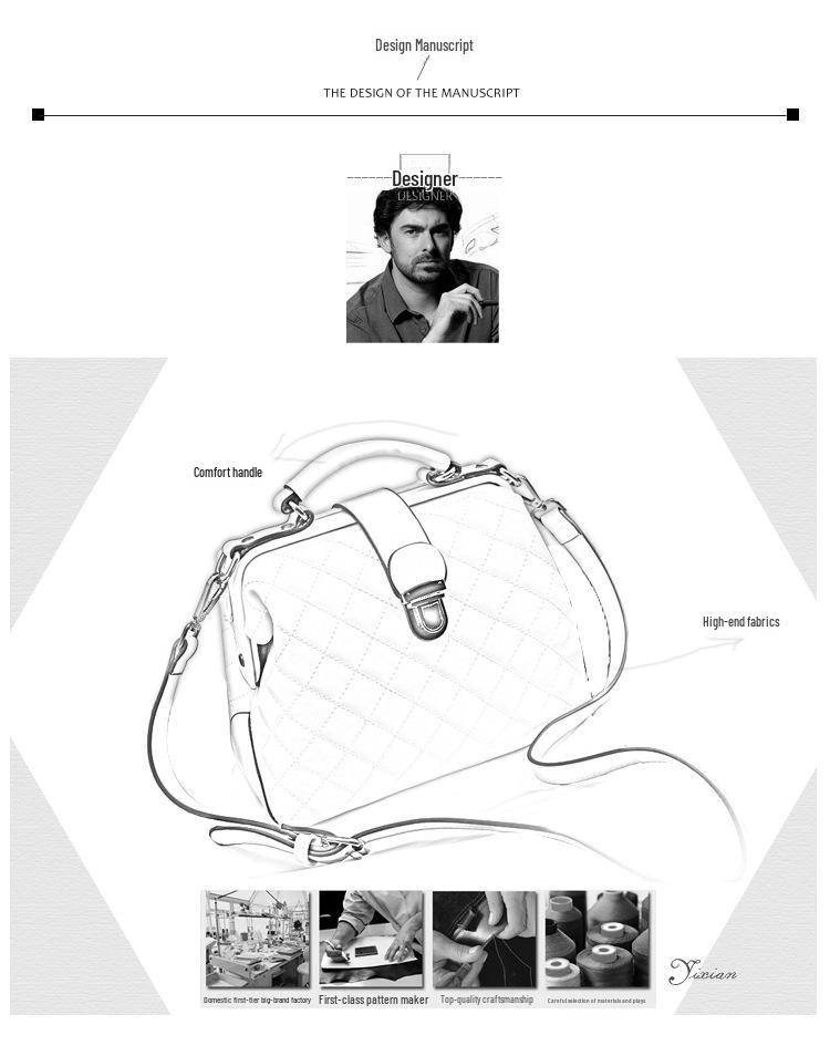 2024 Модная ретро-сумка-мессенджер для доктора: Женская сумка и сумка через плечо из натуральной матовой кожи