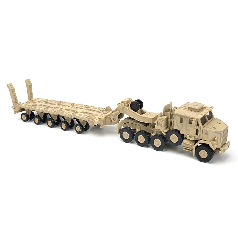 1:72 Creative Military Series Building Blocks Armored Transport Vehicle Green/Yellow M-Track Model Toys For Kids Christmas Gifts