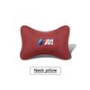 Car Headrest M-emblem Neck Pillow Auto Accessories For BMW E46 E90 E60 F30 F10 E39 E36 F20 G20 G30 E92 E87 E91 X5 E70 F11 E30 X3 BA8
