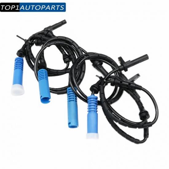 Set of 4 ABS Wheel Speed Sensor Fits BMW X3 2004-2010 2.5L 3.0L 34523420331