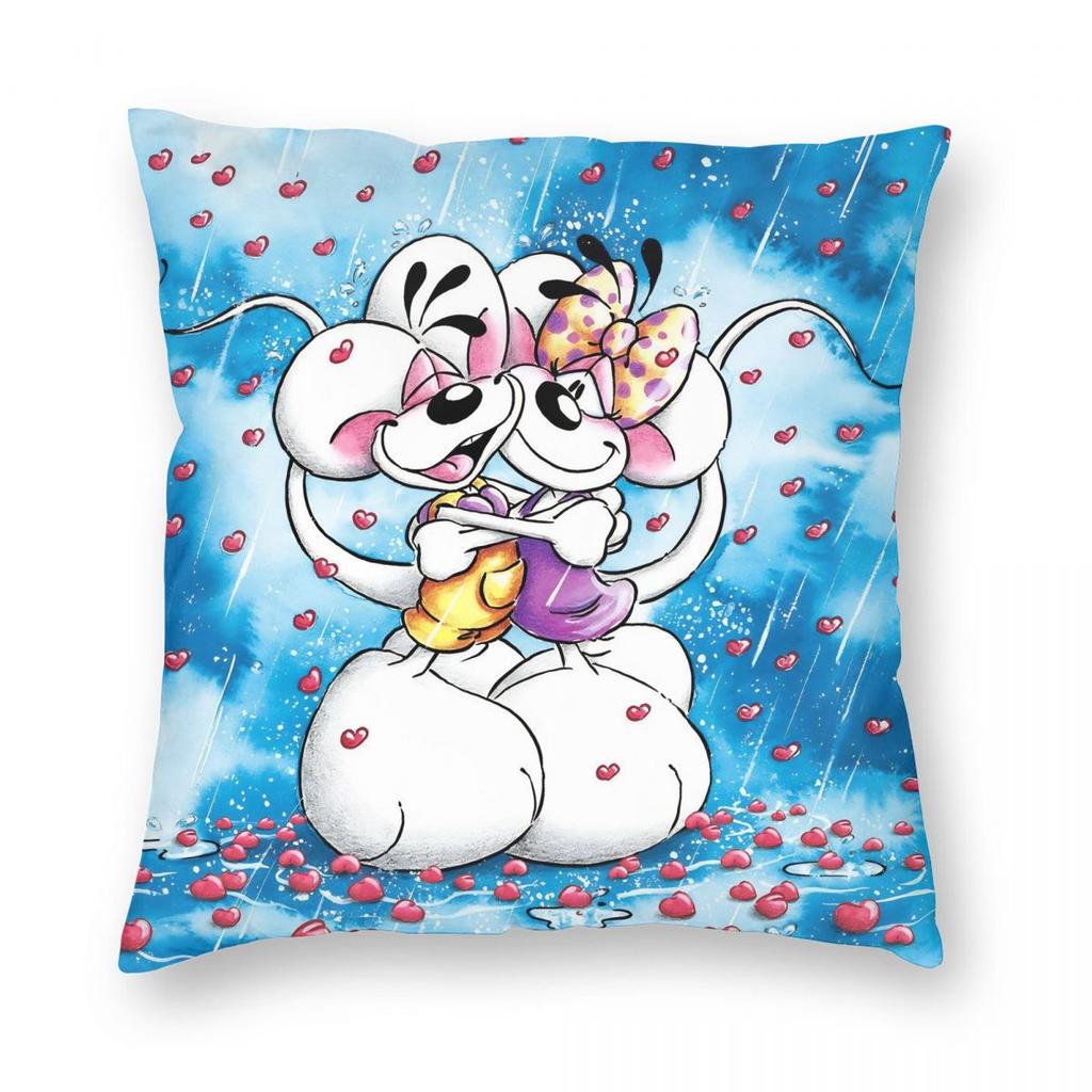 Cartoon D-Diddls Pillowcase Soft Polyester Cushion Cover Gift Throw Pillow Case Cover Home Wholesale 45X45cm