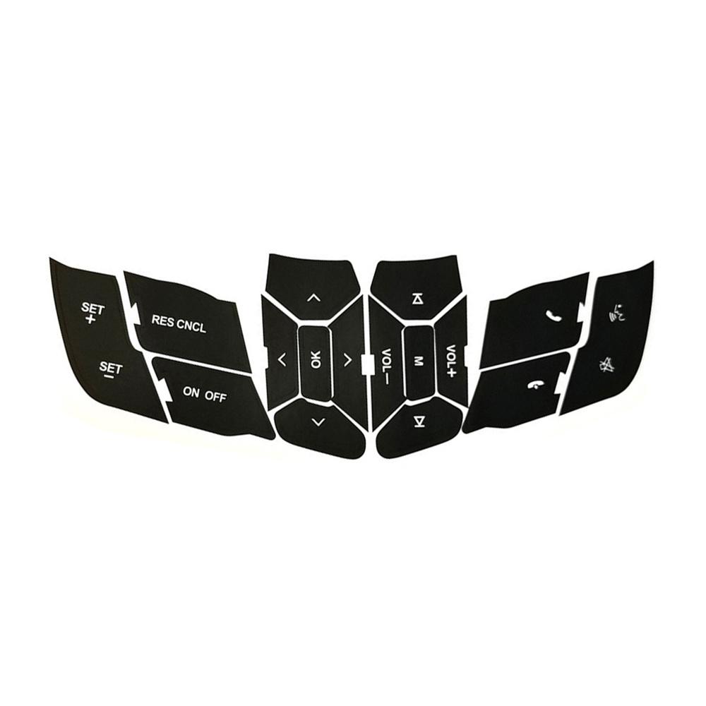 Наклейки-декали для ремонта кнопок рулевого колеса ДЛЯ FORD MUSTANG 15-18