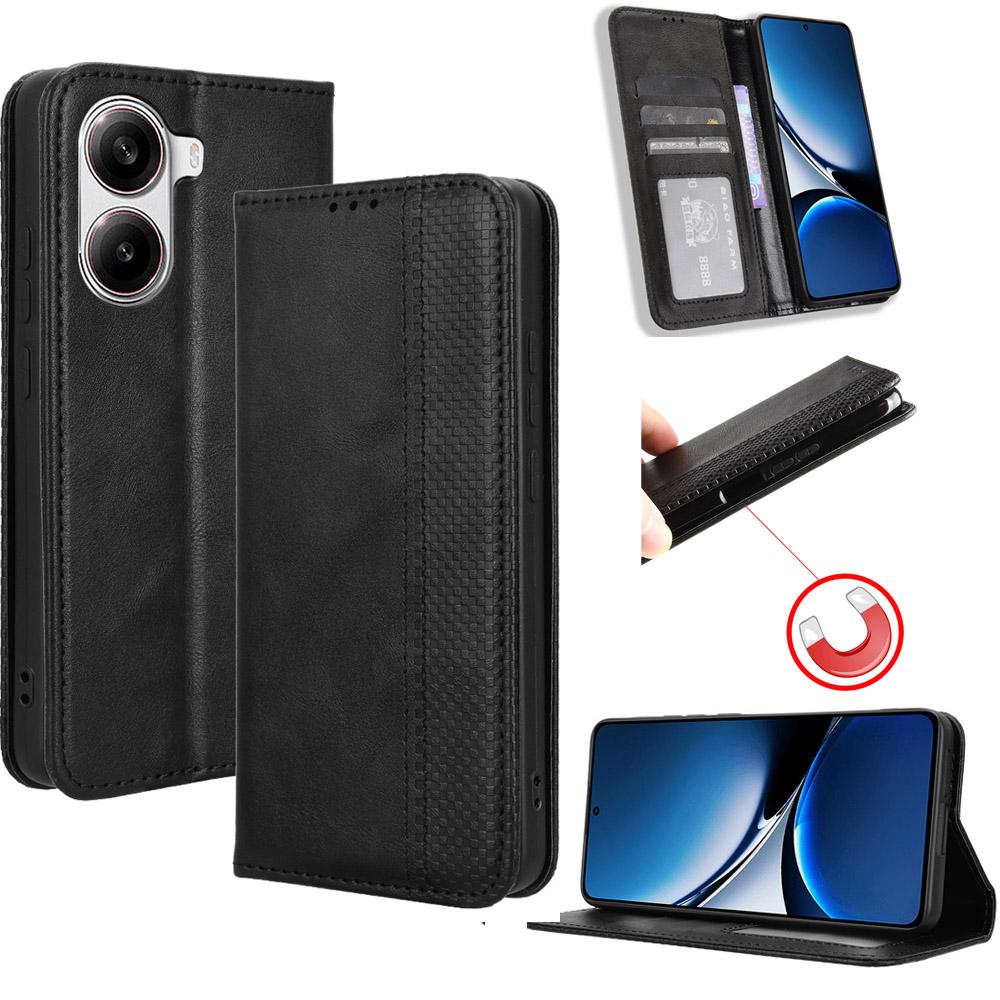 POCO X7 PRO X6 F7 F6 F5 X5 Роскошный кожаный чехол Ретро кошелек Книжка Флип Магнит Полная защита Для Xiaomi POCO X7 X6 F7 PRO Чехлы для телефонов