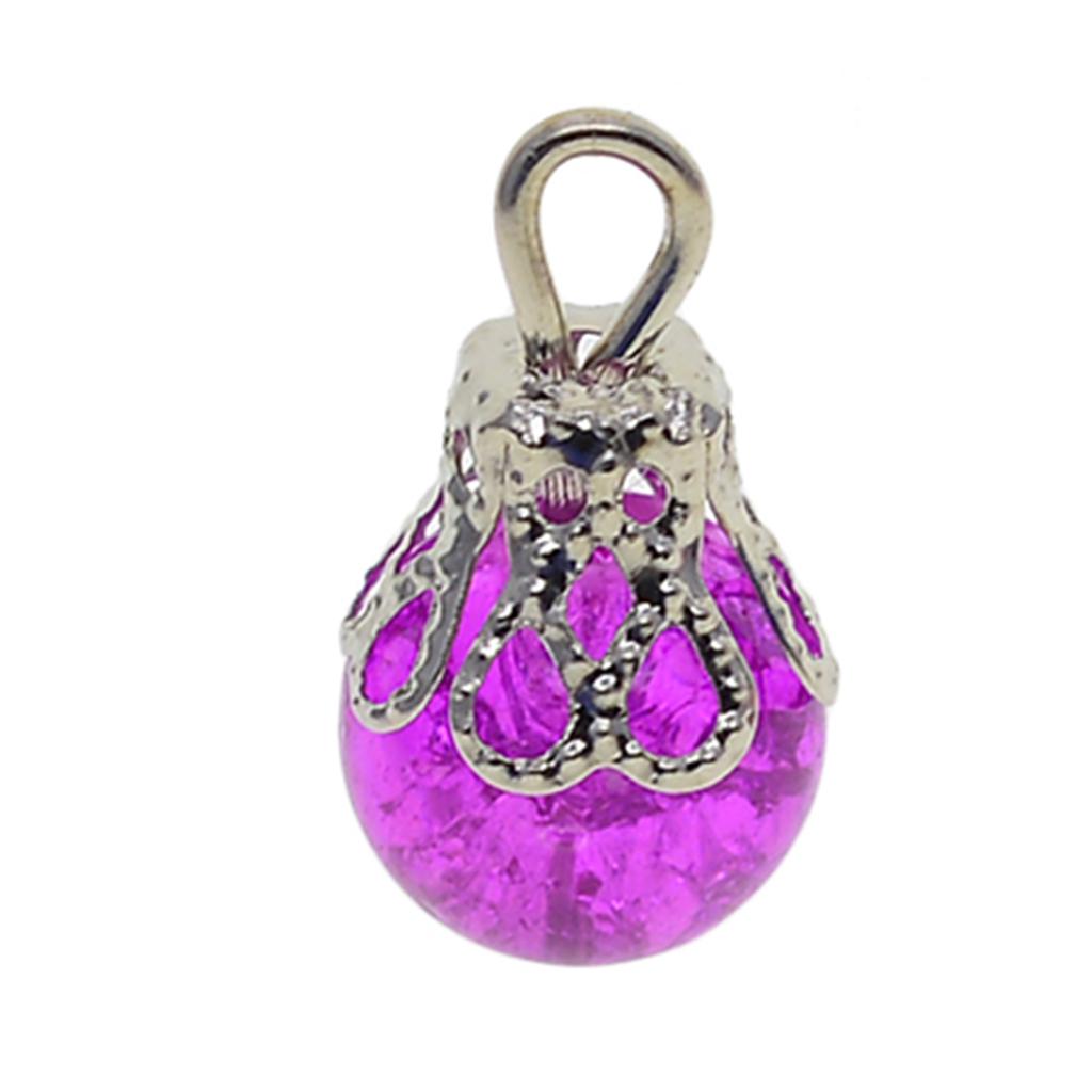 50x хрустящие стеклянные бусины, подвески с цветочными камнями, подвески для изготовления ювелирных изделий своими руками