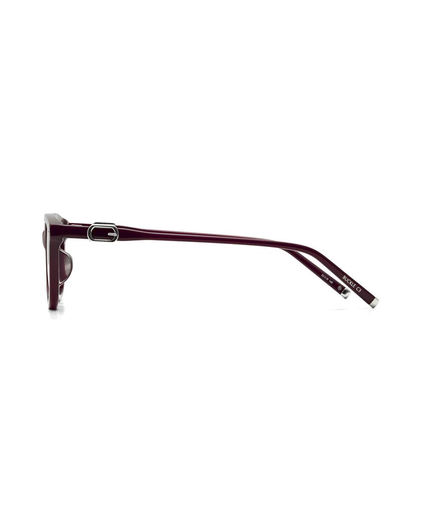 Peobeulligbikeon Buckle [Burgundy]