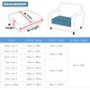 Jacquard Sofa Seat Cushion Cover Stretch Removable Adjustable Sofa Cover Sofa Slipcovers Furniture Protector For Pets Kids