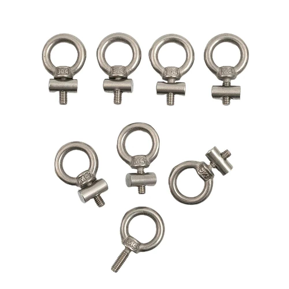 2-8x Stainless Steel Awning Rail Stoppers 6mm Stops Motorhome Campervan Caravan Car Accessory Slip Ring Screw