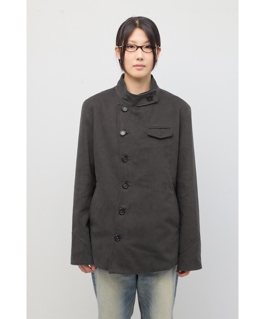 HATCHINGROOM Fencing Coat Charcoal