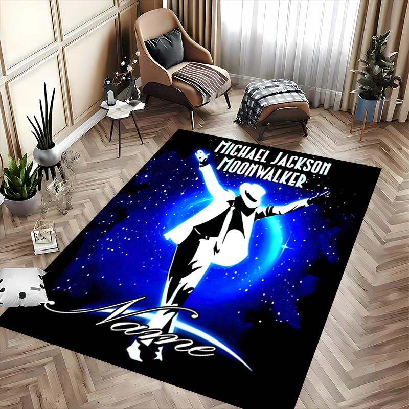 Custom personalization Michael Jackson Area Rug - Perfect For Kitchen, Bathroom,Laundry Room Decor Large Size Available,Gift All Seasons