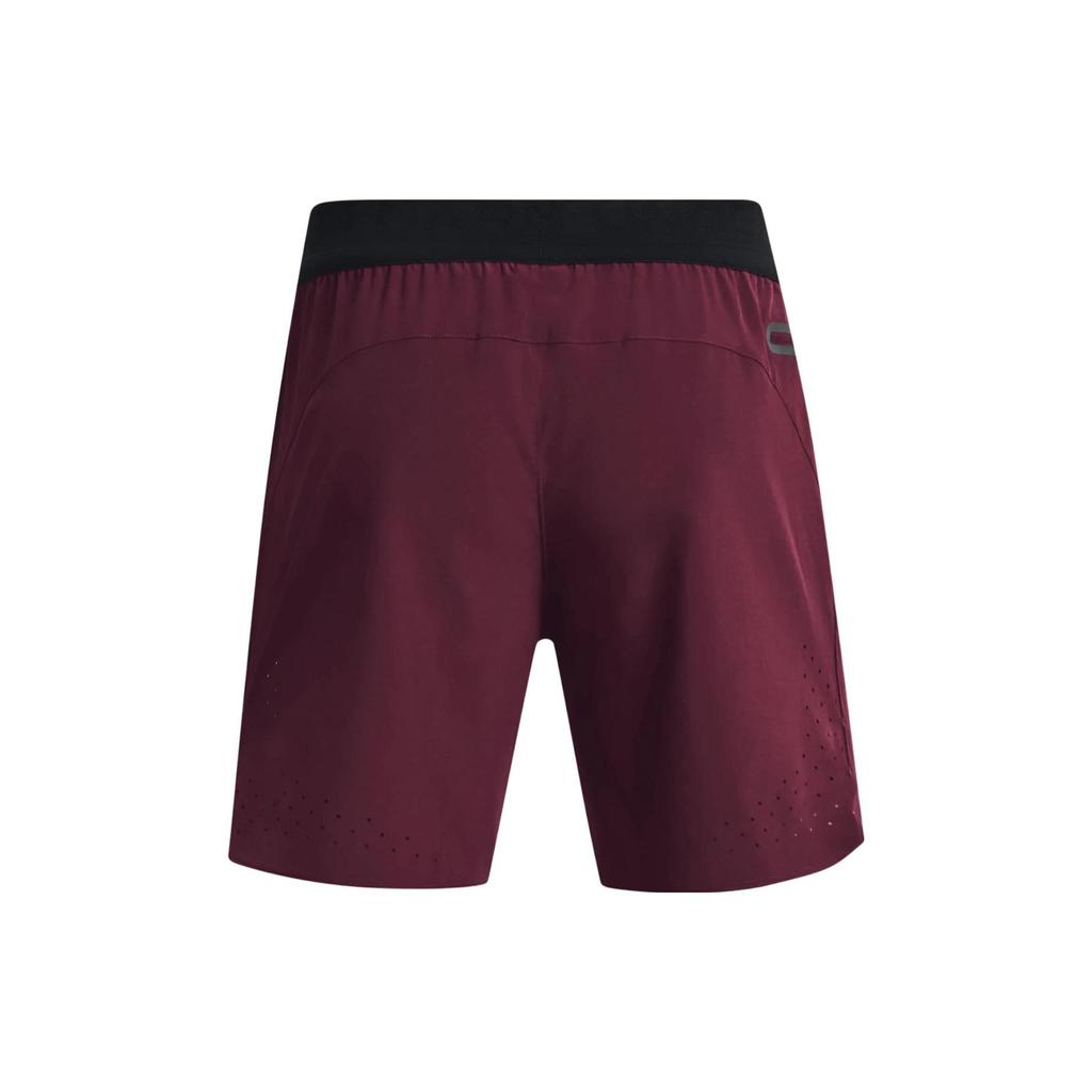 Under Armour Спортивные шорты Peak Solid Color с эластичной талией, мужские шорты темно-коричневого цвета, красные 1376782-600
