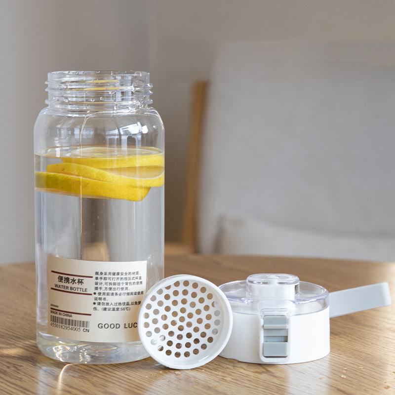 Бутылка для воды Space Cup 350 мл/550 мл/800 мл, удобная пластиковая бутылка для воды Space Cup, пластиковый стаканчик с откидным чехлом