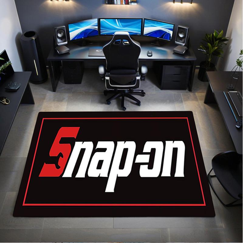1Pc Snap on Tools Print Rug - home decoration Carpet For Living Room Bedroom Flooring Computer Chair Area Rug