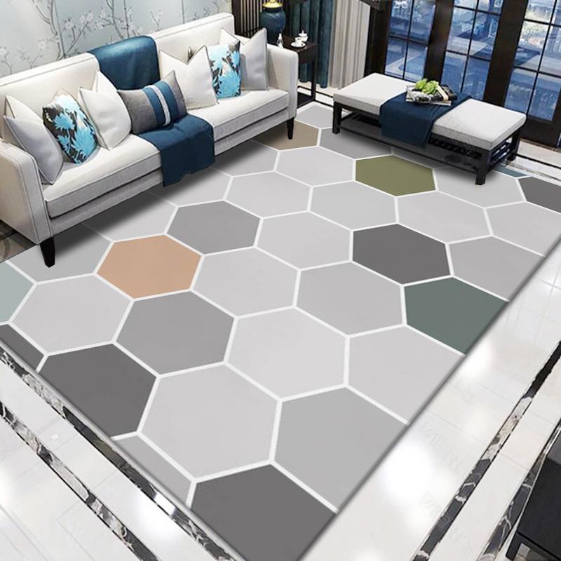 Ковер Гостиная Мягкий Диван Ковры Домашнее Украшение Спальня Коврик Для Гостиной Настраиваемый Современный Напольный Коврик Коврик Большой Коврик