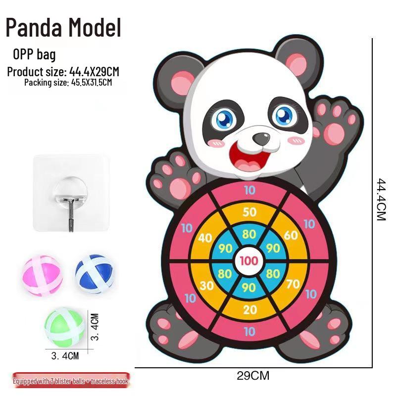 Kids' Sticky Ball Dartboard: Indoor/Outdoor Parent-Child Educational Toy