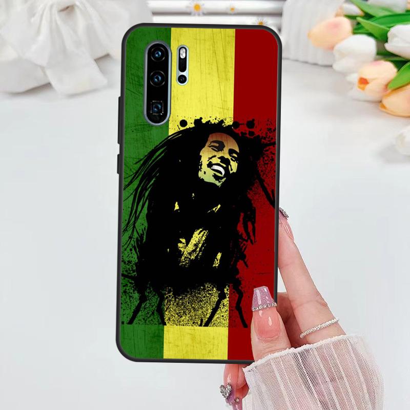 Reggae Singer Bob Marleys Case For Huawei Nova Y90 Y70 Y61 Y60 5T Nova 9 10 SE 3i 7i 8i 11i P40 P30 Lite P60 Pro Case