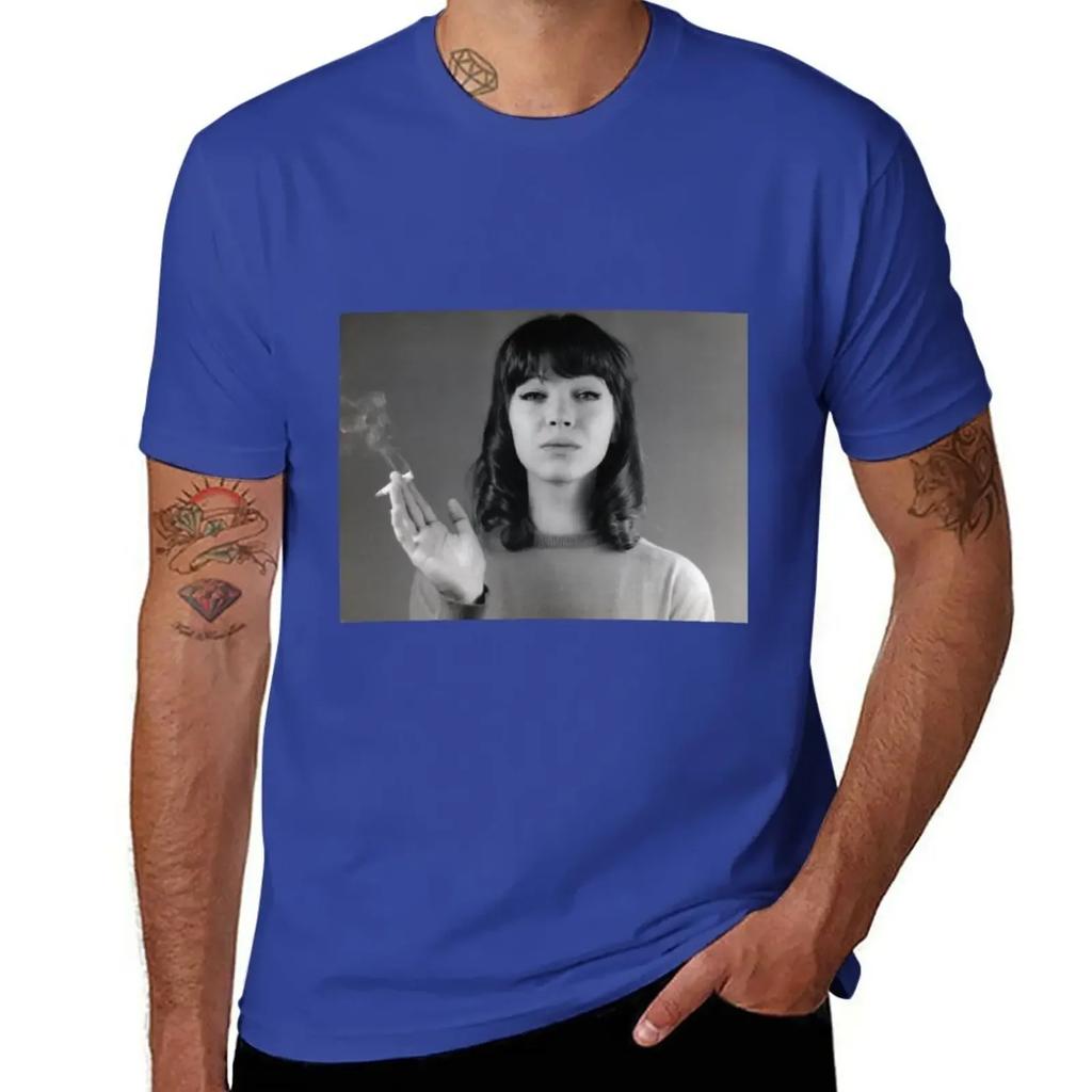 anna karina T-Shirt vintage clothes blanks T-shirt