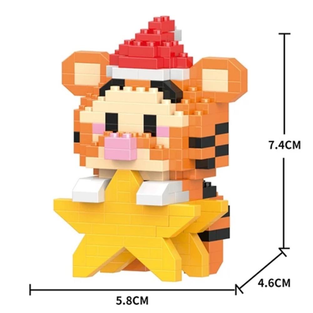 Дисней Аниме Принцесса Строительные блоки Стич Микки Маус мини Фигурки игрушки-экшн Блоки Игрушки Кирпичики Сборные игрушки Детские подарки