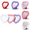 Web Celebrity Cosmetic Mirror Mini Heart Student Dormitory Girl Mirror Portable