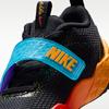 Детские кроссовки Nike Team Hustle D12 PS 'Черный Лазерно-оранжевый Виноградный'