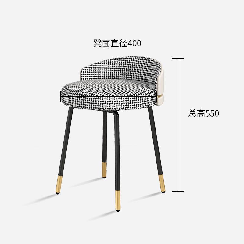 Nordic туалетный столик Современная мебель для дома роскошное кресло для макияжа INS мягкое сиденье спальня туалетный столик простая спинка кресло для отдыха