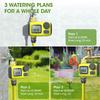 Automatic Garden Water Timer 1/3 Outlet Digital Irrigation Timing Controller Watering System Solar Rain Relay Outdoor Sprinkle