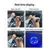 66W USB Car Charger LED 6 Ports Fast Charge PD QC3.0 Display Voltage Car Phone Charger Type C Adapter for iPhone Samsung Xiaomi