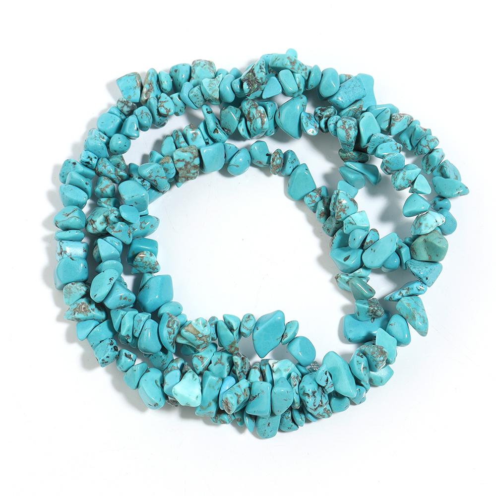 Irregular Turquoises Natural Stone Beads Freedom Chips Gravel Loose Beads For Jewelry Making DIY Bracelet Necklace Accessories