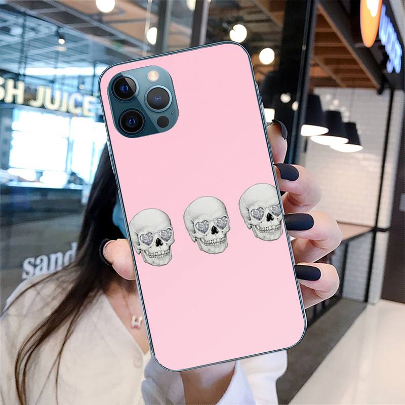 Чехол для телефона «Скелет» для Iphone 11 12 13 Pro Max 5S 6S 7 8 Plus X Xr Xs Max Se 2020 13 Mini Case Cover