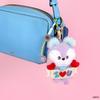 BT21 Брелок для ключей Minini Plush I LOVE YOU ver.