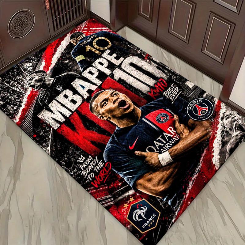 Ковер Mbappé для гостиной, спальни, дома, украшение для дивана, нескользящий коврик для игр детей