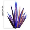 Tequila Sculpture Hand Painted Agave Plant Garden Ornament Outdoor Yard Stake