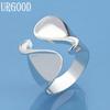 925 Sterling Silver Wedding Jewelry Open Fashion Ring