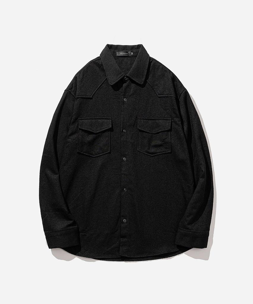 VASTIC Vintage Western Shirt_Black