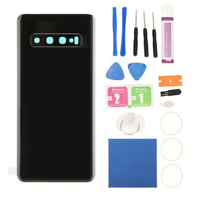Крышка заднего стекла телефона для Samsung Galaxy S10 G973 Водонепроницаемая крышка заднего стекла с линзой камеры и клейкой лентой