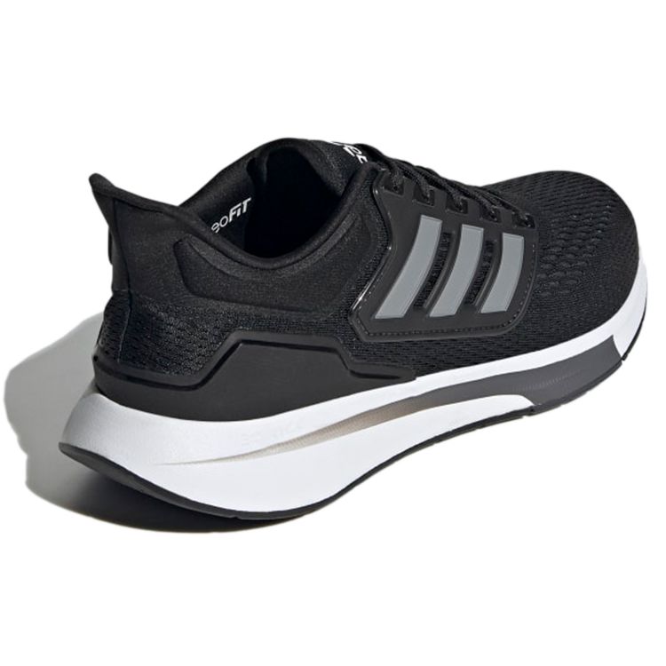 adidas Мужские кроссовки EQ21 Run Black Iron Metallic Core-Black Carbon H00512