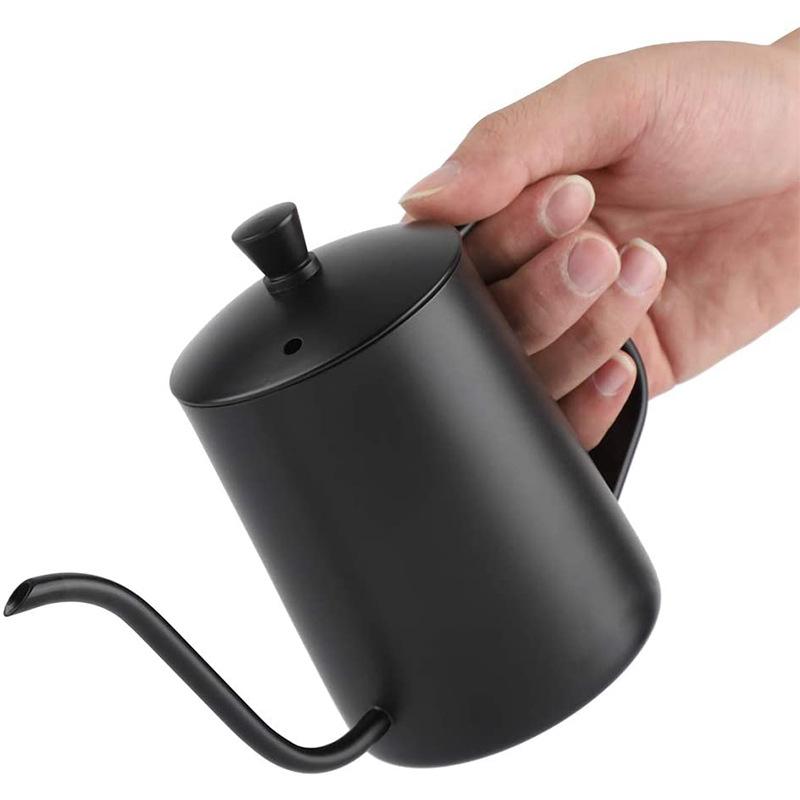 350 мл нержавеющая сталь ручной заварочный чайник кофейник, подвесной ухо ручной заварочный чайник, капельный тонкий носик длинный носик чайник, кофейная утварь